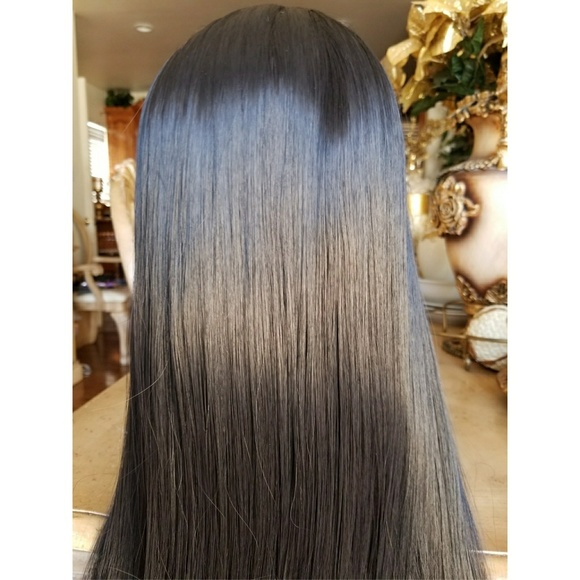 Silky Straight Lace Front Wig main image 4